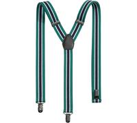 OLYMP Hosenträger grün, Gestreift