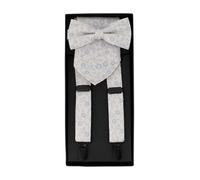 OLYMP Hosenträger+Schleife+Einstecktuch Herren blau, OneSize