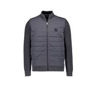 OLYMP Hybrid Jacke Herren Stehkragen grau, S