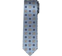 OLYMP Krawatte blau, Blumen