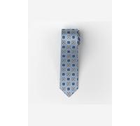 OLYMP Krawatte blau, Blumen