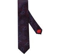 OLYMP Krawatte blau/rot, Gemustert