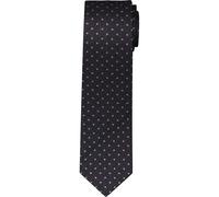 OLYMP Krawatte bordeaux, Paisley