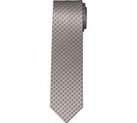 OLYMP Krawatte beige, Gemustert