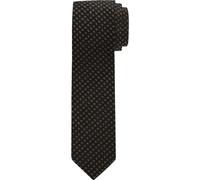 OLYMP Krawatte braun, Gemustert