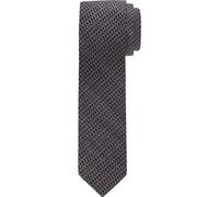 OLYMP Krawatte braun, Gemustert