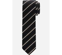 OLYMP Krawatte braun, Gestreift