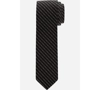 OLYMP Krawatte braun, Kariert