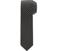 OLYMP Krawatte braun, Kariert