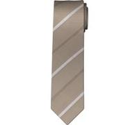 OLYMP Krawatte natur, Gestreift