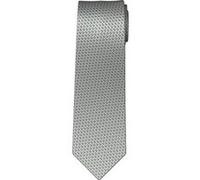 OLYMP Krawatte Herren Seide grün gemustert, One Size