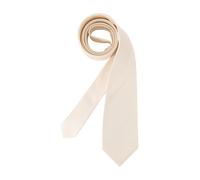 OLYMP Krawatte Herren Seide beige gemustert, One Size