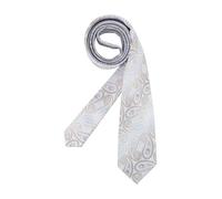 OLYMP Krawatte Herren – Seide, blau gemustert – One Size