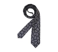 OLYMP Krawatte Herren Seide blau gemustert, One Size