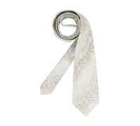 OLYMP Krawatte Herren – Seide, grün gemustert – Einheitsgröße