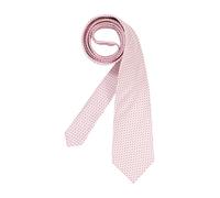 OLYMP Seidenkrawatte Herren – lila gemustert – One Size