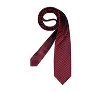 Seidenkrawatte mit Allover-Muster One Size men Bordeaux