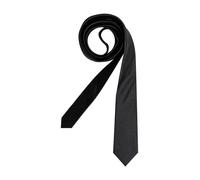 OLYMP Krawatte Herren Seide schwarz, One Size
