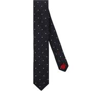 OLYMP Krawatte marine, Gepunktet