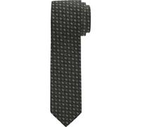 OLYMP Krawatte oliv, Blumen