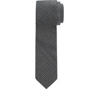 OLYMP Krawatte oliv, Gemustert