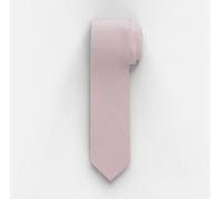 OLYMP Krawatte slim 6,5 cm breit aus reiner Seide Fleckabweisend Muster rosa