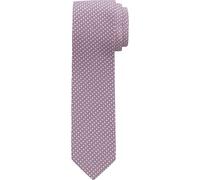 OLYMP Krawatte pink, Gemustert