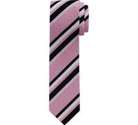 OLYMP Krawatte pink, Gestreift