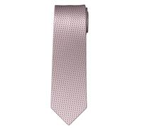 OLYMP Seidenkrawatte Herren – lila gemustert – One Size