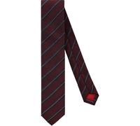 OLYMP Krawatte rot, Gestreift