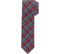 OLYMP Krawatte rot, Kariert