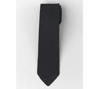 OLYMP Krawatte aus reiner Seide Modell '7,5 cm' in Black, Größe 1