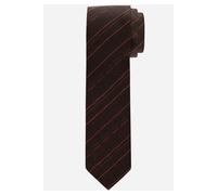 OLYMP Krawatte sienna, Gestreift