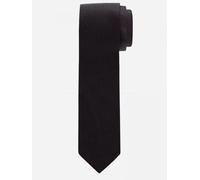 OLYMP - Krawatte Slim 6,5cm schwarz/braun
