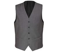 OLYMP Krawatte super slim aus reiner Seide Nano-Effekt Punkte schwarz, 0, Schwarz