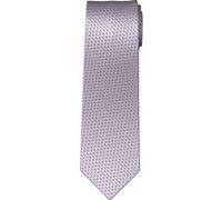 OLYMP Krawatte Herren Seide lila gemustert, One Size
