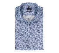 OLYMP Luxor Modern Fit Hemd Kurzarm marine
