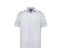 Kurzarmhemd OLYMP "Luxor", Herren, Gr. 42, N-Gr, bleu, Web, Obermaterial: 100% Baumwolle, comfort fit normal, Hemden, Businesshemd, comfort fit, New-Kentkragen (23103954-42) bleu