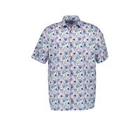 OLYMP Kurzarmhemd Herren Comfort Fit Kurzarm Baumwolle mehrfarbig, 42