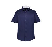 OLYMP Kurzarmhemd Herren Kurzarm Baumwolle blau, 40