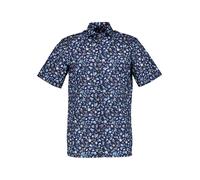 OLYMP Kurzarmhemd Herren Kurzarm Baumwolle blau, 40