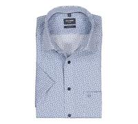 OLYMP Luxor Modern Fit Hemd Kurzarm blau