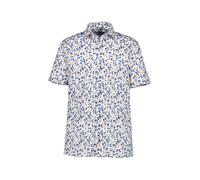 OLYMP Kurzarmhemd Herren Slim Fit Kurzarm Baumwolle Weiß, 43