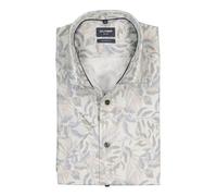 OLYMP Kurzarmhemd Herren Kurzarm Baumwolle grün, 41