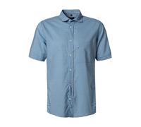 OLYMP Kurzarmhemd Herren Regular Fit Kurzarm Baumwolle blau, S