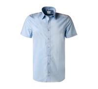 OLYMP Herren Businesshemd Langarm Level.Five.Body.fit,Einfarbig,Body fit,New York Kent,hellblau 10,43