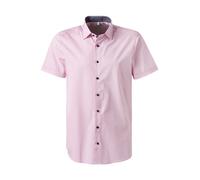 OLYMP Kurzarmhemd Herren Slim Fit Kurzarm Baumwoll-Stretch rosa, 40