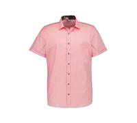OLYMP Kurzarmhemd Herren Slim Fit Kurzarm Baumwoll-Stretch rot, 38
