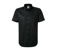 OLYMP LEVEL FIVE body fit halbarm New York Kent Kragen Uni schwarz 6090/12/68, schwarz, Gr. 41 (L)