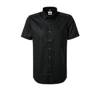 OLYMP LEVEL FIVE body fit halbarm New York Kent Kragen Uni schwarz 6090/12/68, schwarz, Gr. 43 (XL)